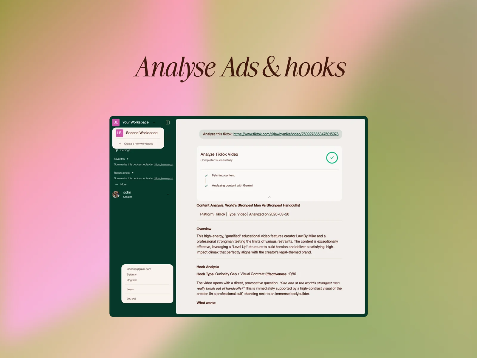 AI-powered content repurposing